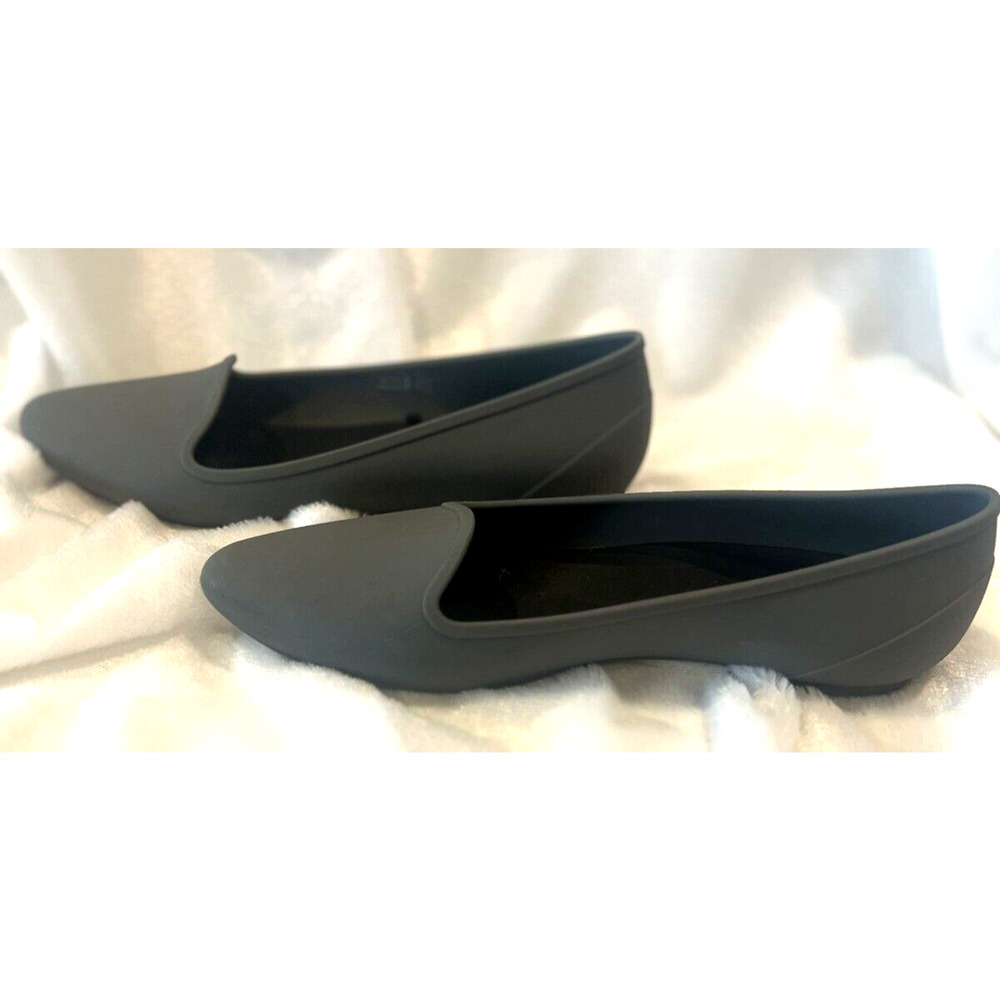 Crocs Womens Eve Iconic Pointed Toe Flats Shoes Size 8 Ballet Slip On Comfort - Picture 10 of 10